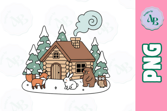 Download Cute Winter Christmas Woodlands Animals - Premium Resources
