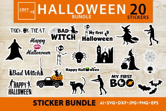 Download Halloween SVG Bundle Craft Files for DIY - Craft files Collection